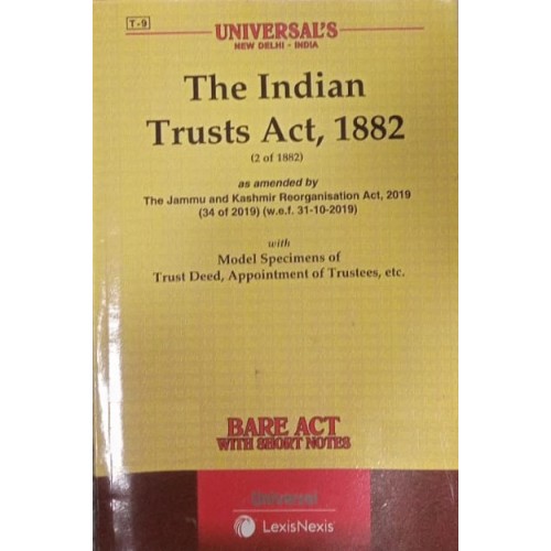 Universal's The Indian Trusts Act, 1882 Bare Act 2023 | LexisNexis	